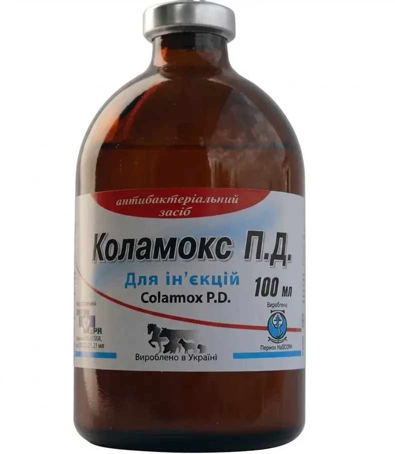 Kolamox 100 ml Коламокс П.Д. суспензія для ін’єкцій