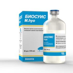 Вакцина Біосуіс М.hуo інактивована проти ензоотичної пневмонії