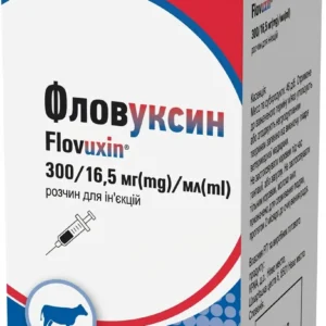 Фловуксин (Flovuxin) — розчин для ін'єкцій 100 мл, комбінований антибіотик з флуніксином для лікування великої рогатої худоби